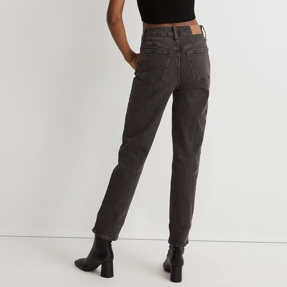 MADEWELL Perfect Vintage Jeans in Lunar Wash Washed Black - Picture 13 of 14